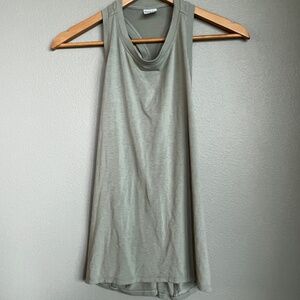 Athleta Muscle Tank Top Size M Color: Sage green